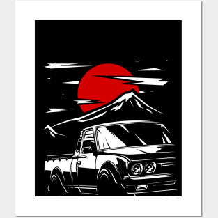 Datsun 620 King Cab Truck Posters and Art